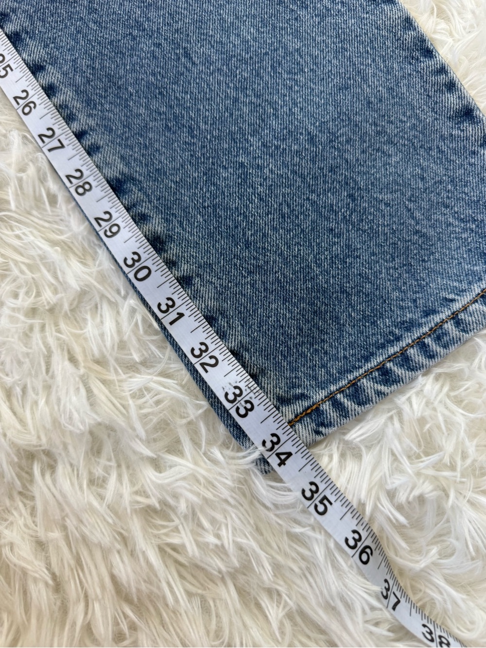 VTG Calvin Klein Classic 5 Pocket Jean Double Stonewash rigid mom jean sz 8/10 - Picture 13 of 13